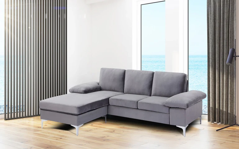 Desiree Reversible Chaise Longue Sofa 225x162cm