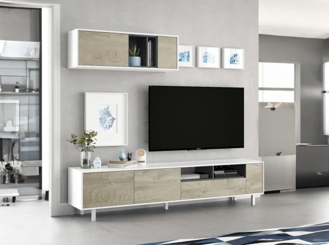 Ciara TV Stand 200 cm + Shelf. Living Room Furniture Set
