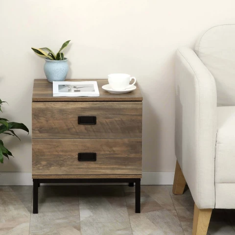 Ponce Nightstand 50x45 cm