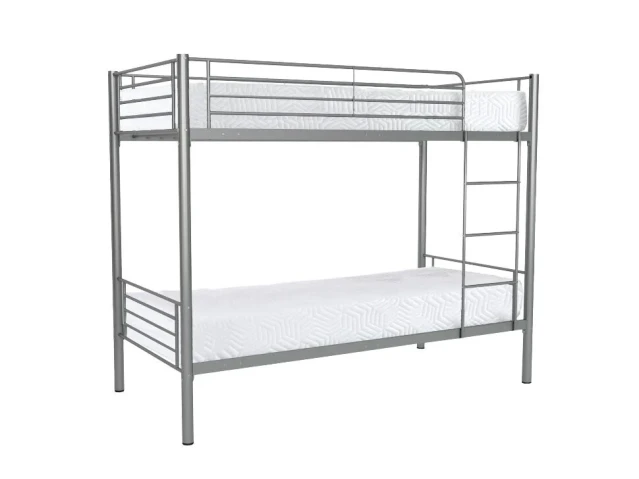 Metal Double Bunk Bed 90x190cm