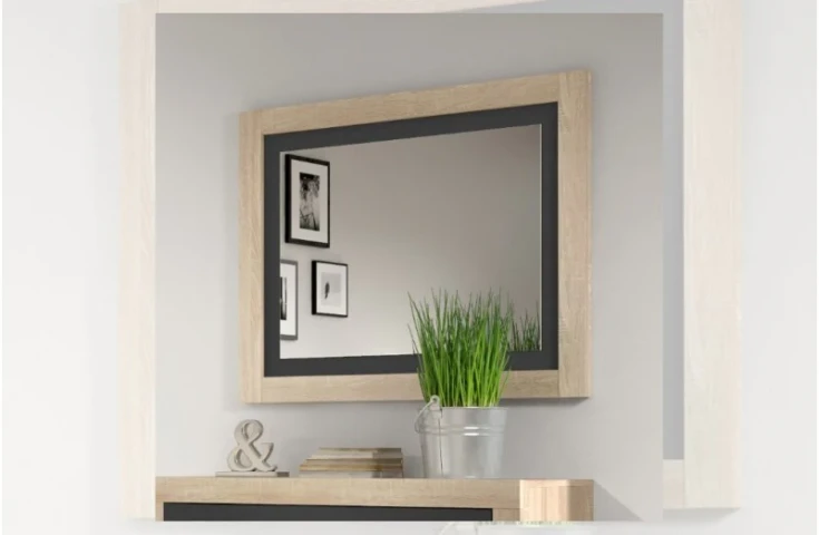 Lara Bedroom or Hallway Mirror 90x75 cm