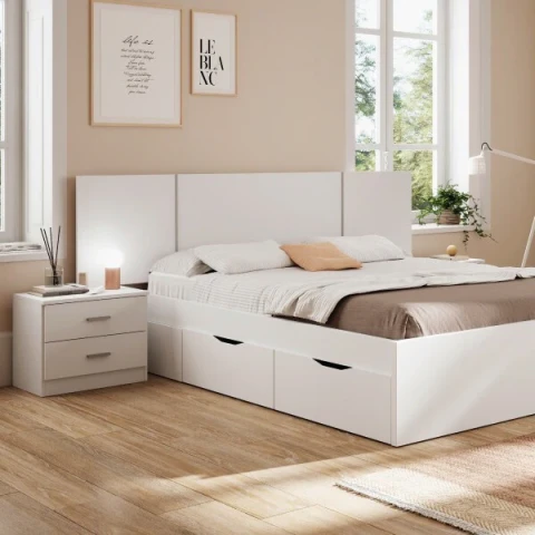 Couple Bed Headboard 209x53 cm