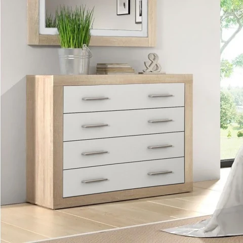 Lara 4-Drawer Dresser 98x82 cm