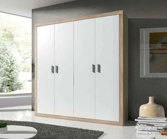 4-Door Wardrobe Lara 210x196 cm