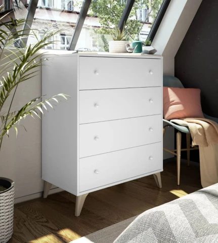 Sweet 4-Drawer Commode 78x95 cm