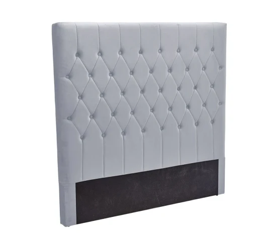 Headboard with Velvet Tufting for 135cm Bed