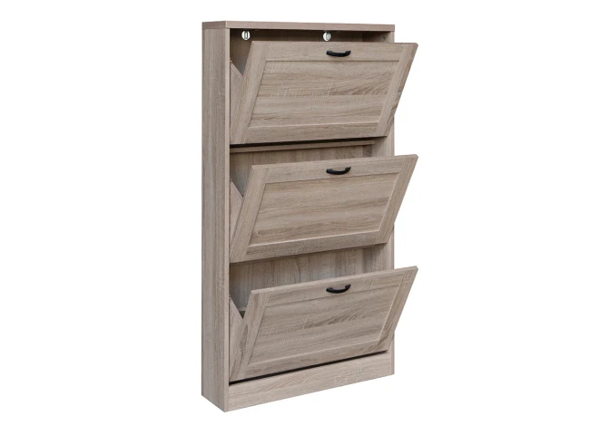 Dune 3-Door Shoe Cabinet 130 cm